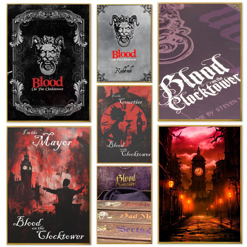 Board Game Room - Pôster de jogo de tabuleiro Blood