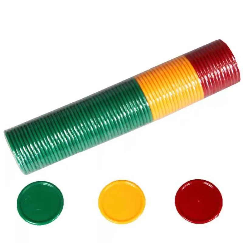 Board Game Room - Fichas de pôquer 3.2cm 3 cores