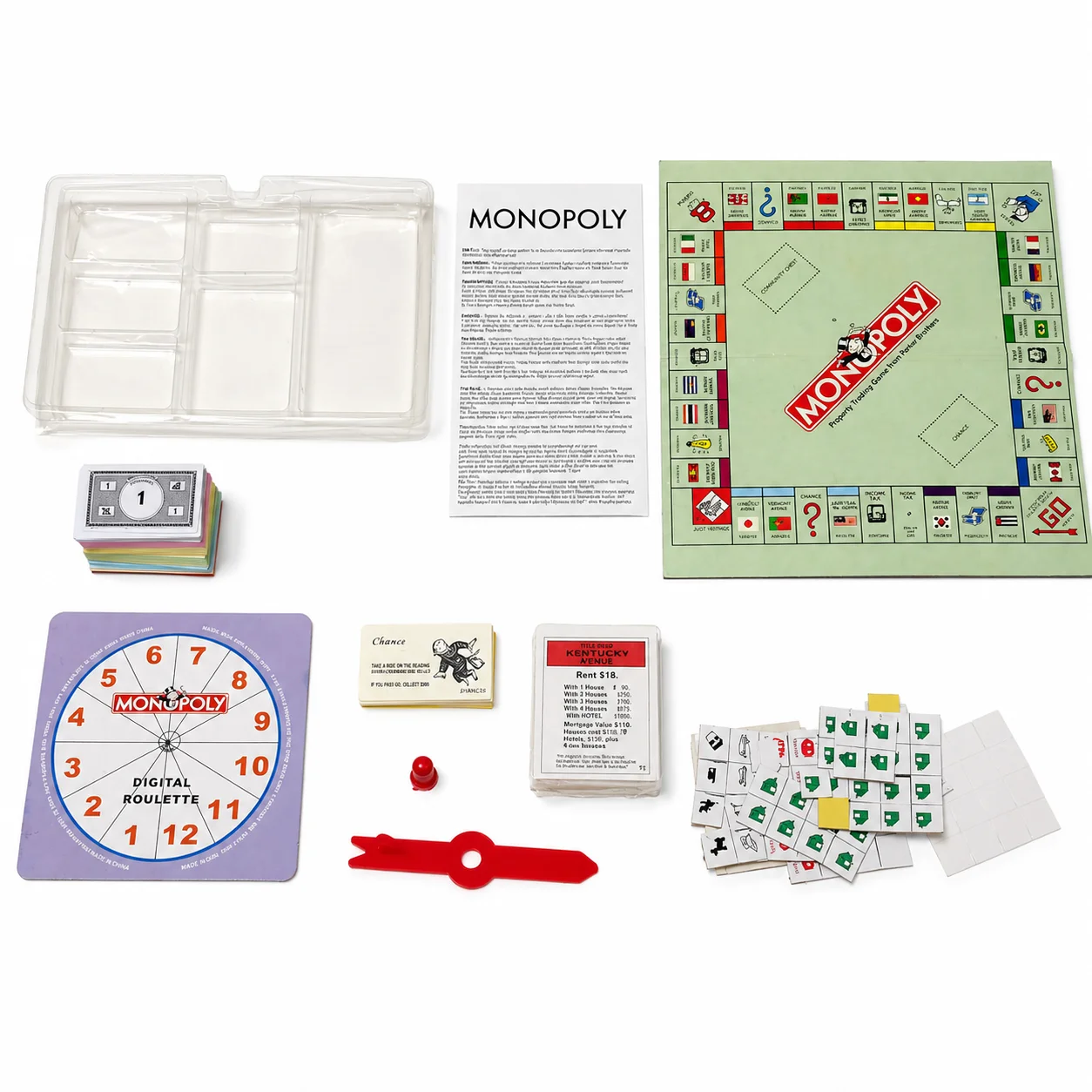 Board Game Monopoli - Jogo de Tabuleiro Clássico Monopoly, Jogo