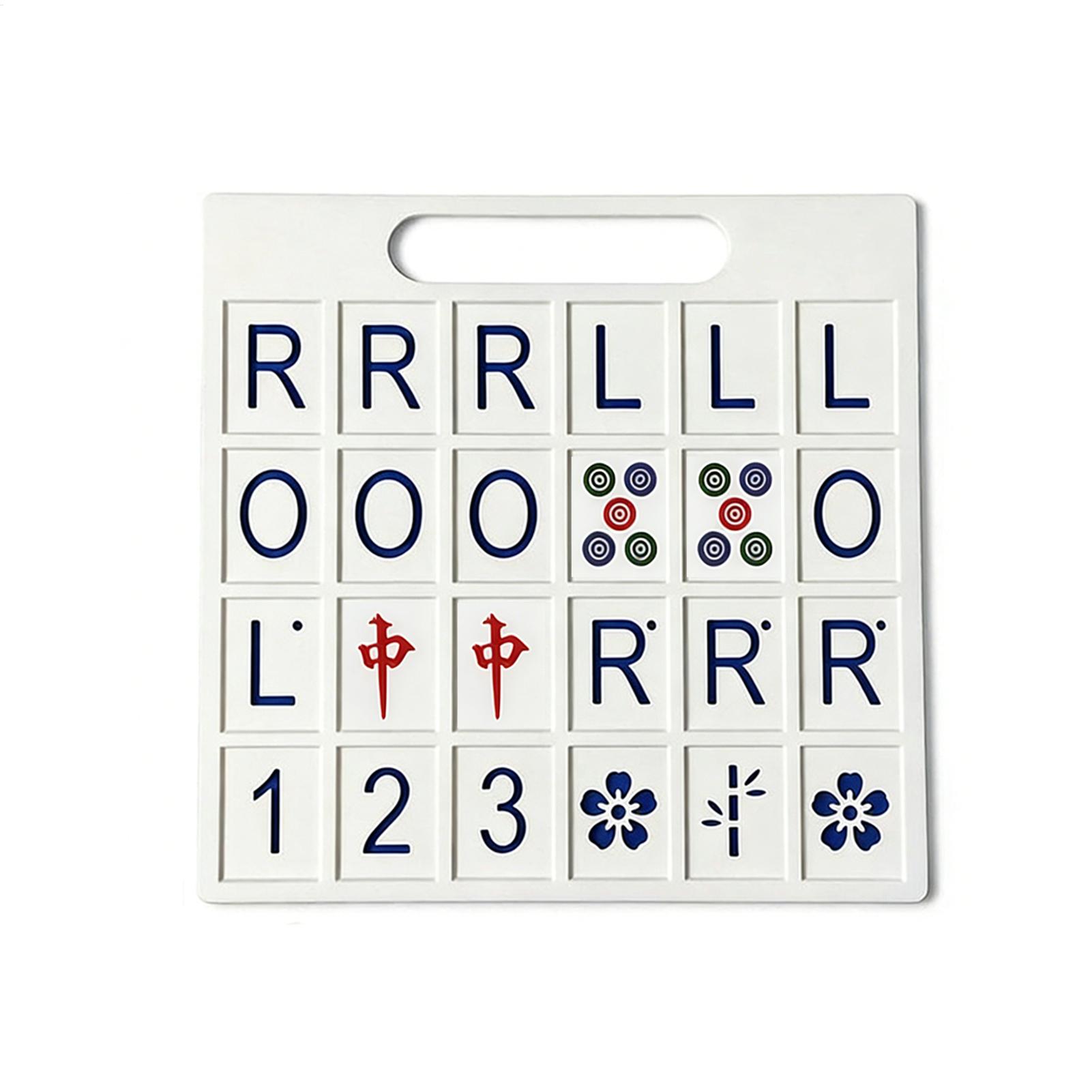 Board Game Room - Tabuleiro de Mahjong Solo com 24
