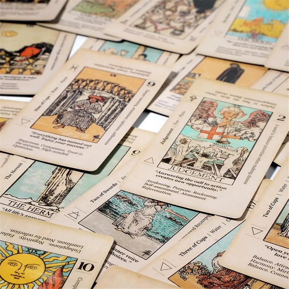 Card Game Deck - Cartão de tarô significado para tarô