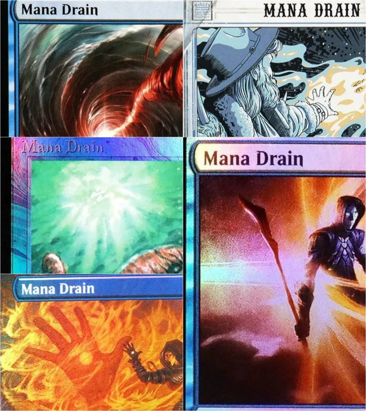 Card Game Deck - [''Mana Drain'’] Jogo de cartas mágicas