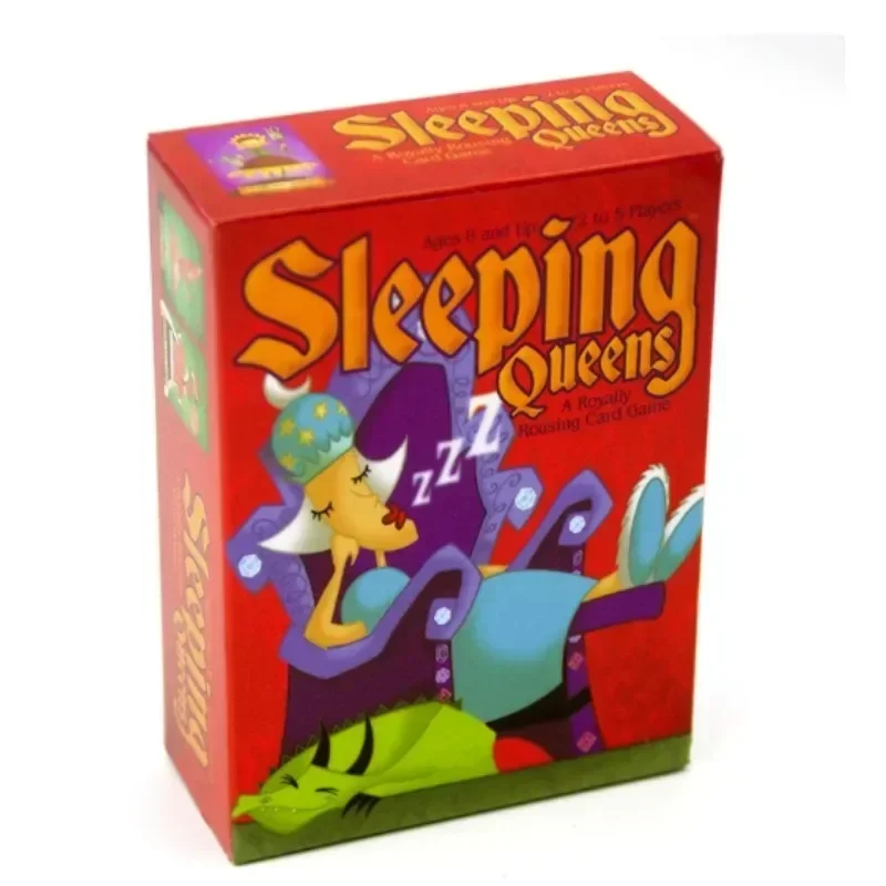 Board Game Queen - Cartão completo inglês dormindo rainhas jogos