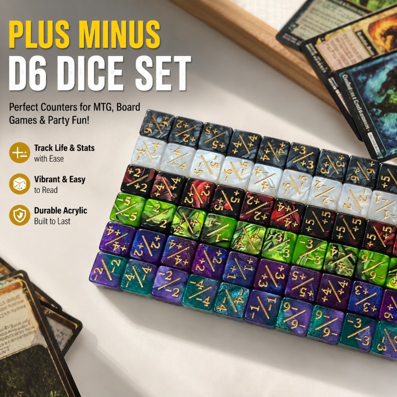 Dados de 16mm com Números Plus - Game Token Counter avaliação e preço