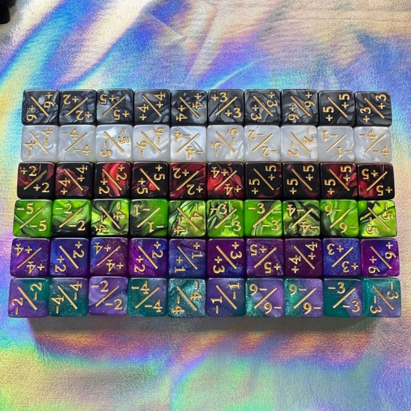 Dados de 16mm com Números Plus - Game Token Counter avaliação e preço