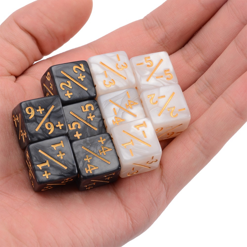 10 peças contadores de dados t - Game Token Counter avaliação e preço