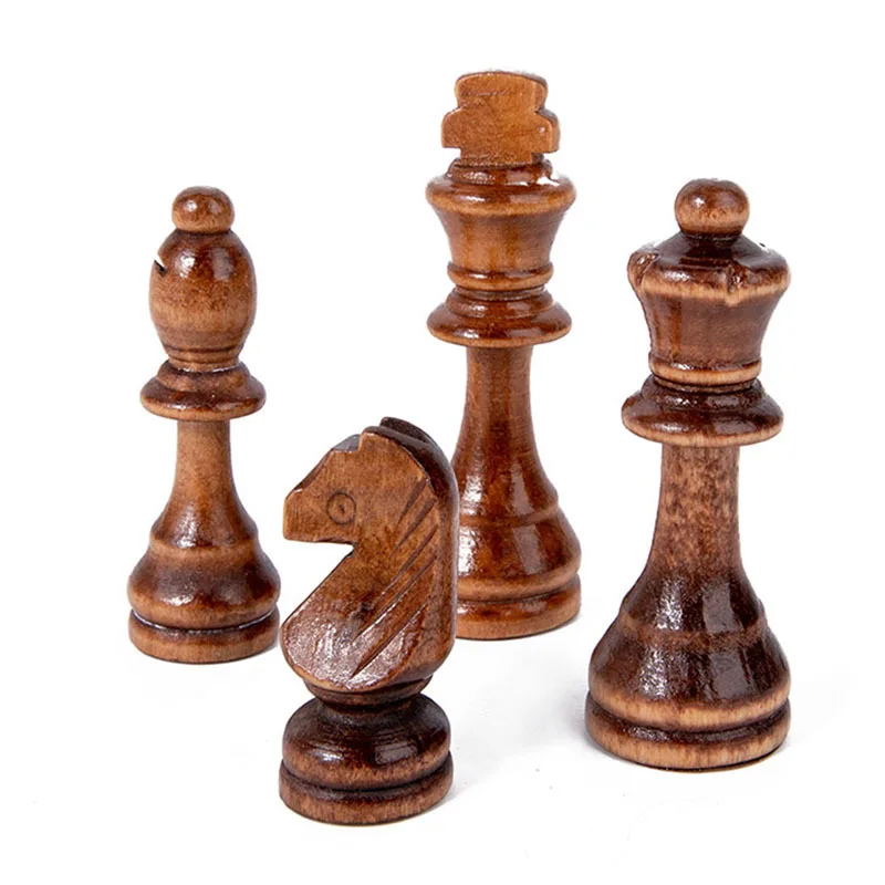 Peças de xadrez de madeira 2.2 - Board Game Queen avaliação e preço