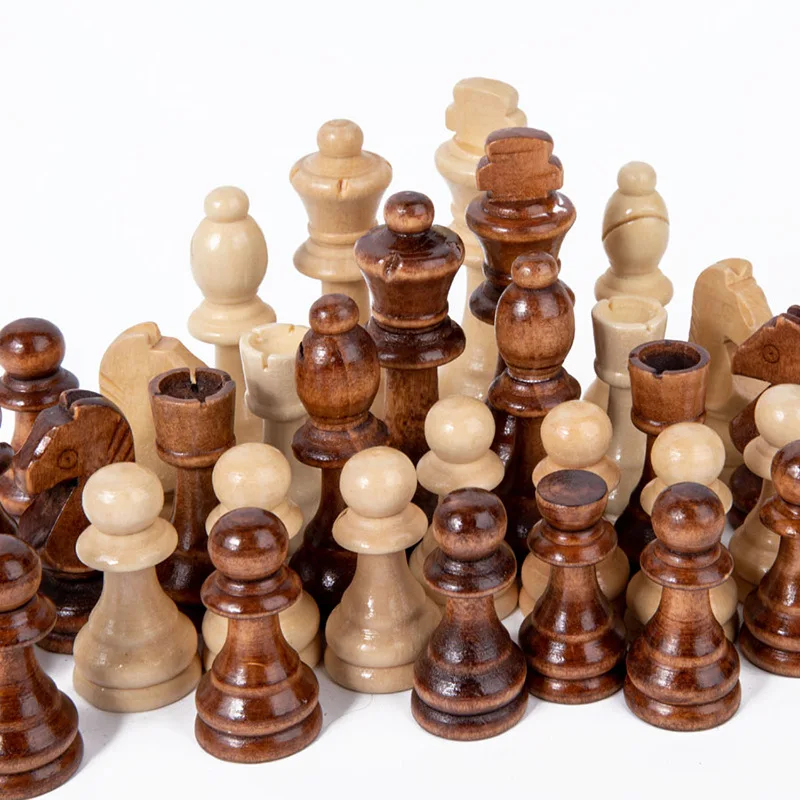 Peças de xadrez de madeira 2.2 - Board Game Queen avaliação e preço