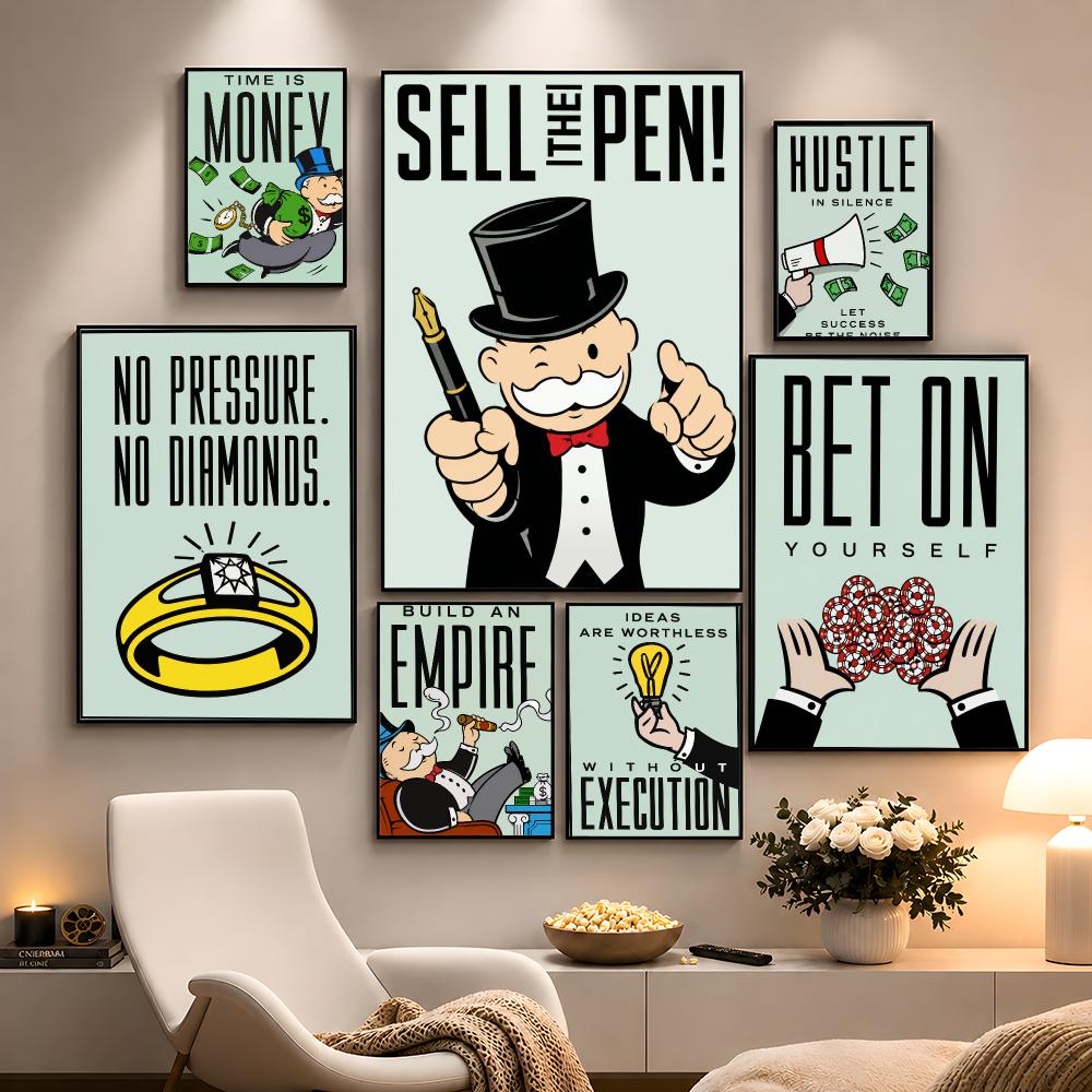 Pôster do Jogo Monopoly para F - Board Game Room avaliação e preço
