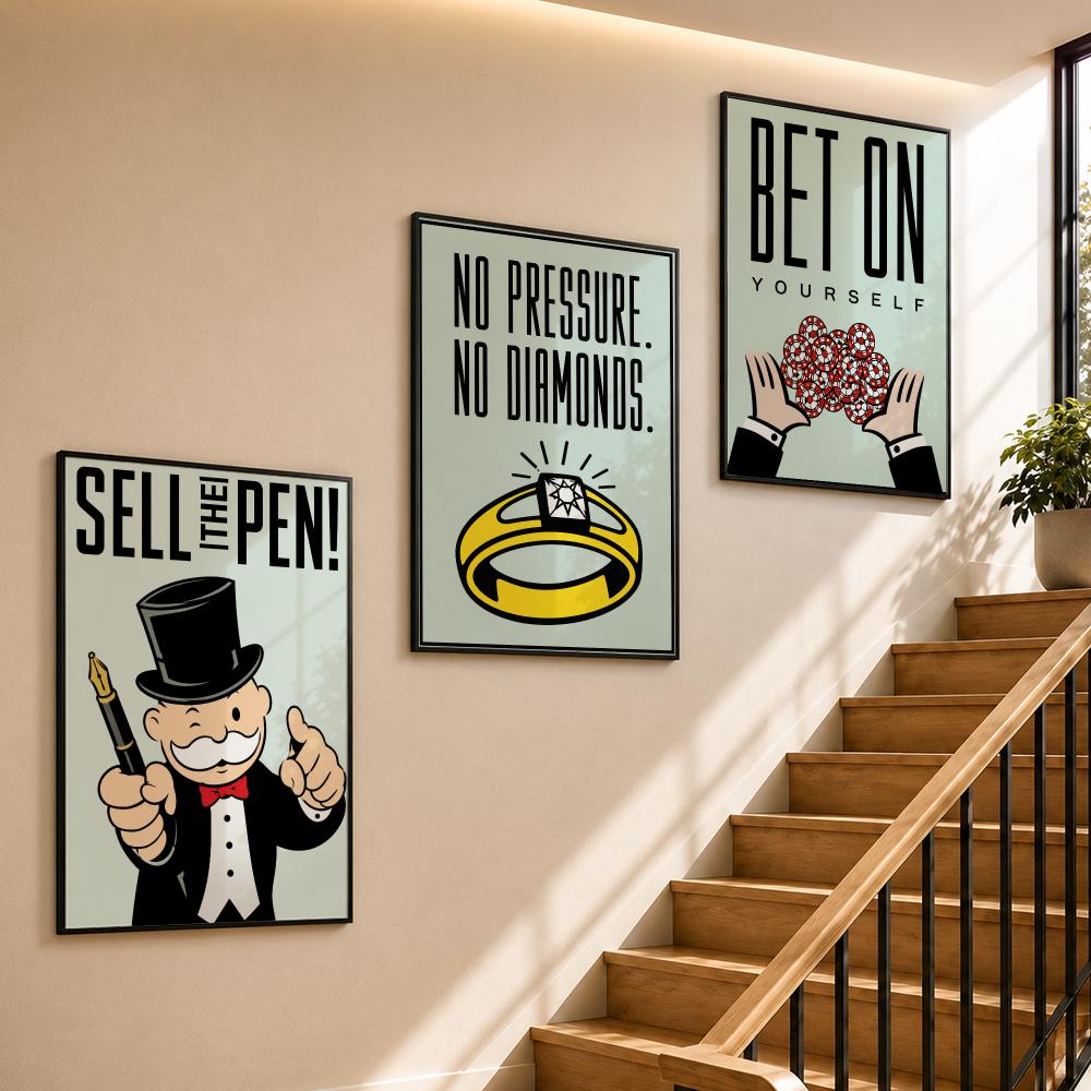 Pôster do Jogo Monopoly para F - Board Game Room avaliação e preço