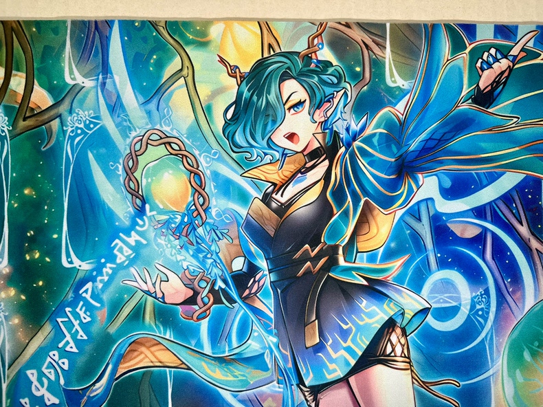 Yugioh Elfnote Tinia Play Mat  - Card Game Deck avaliação e preço