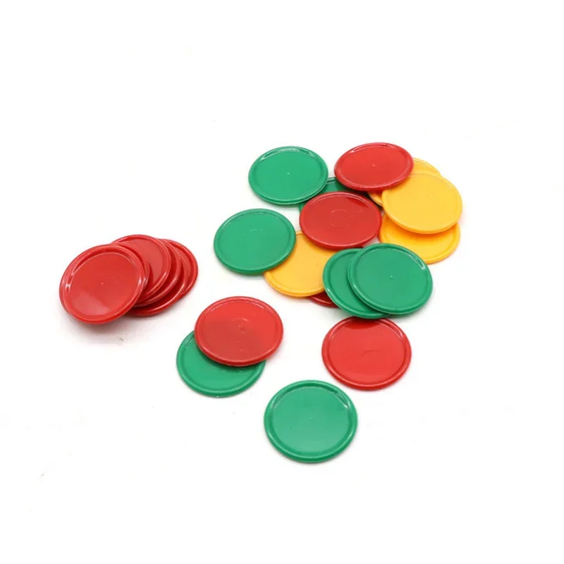 Fichas de pôquer 3.2cm 3 cores - Board Game Room avaliação e preço