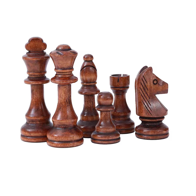 32 peças de madeira xadrez rei - Board Game Queen avaliação e preço