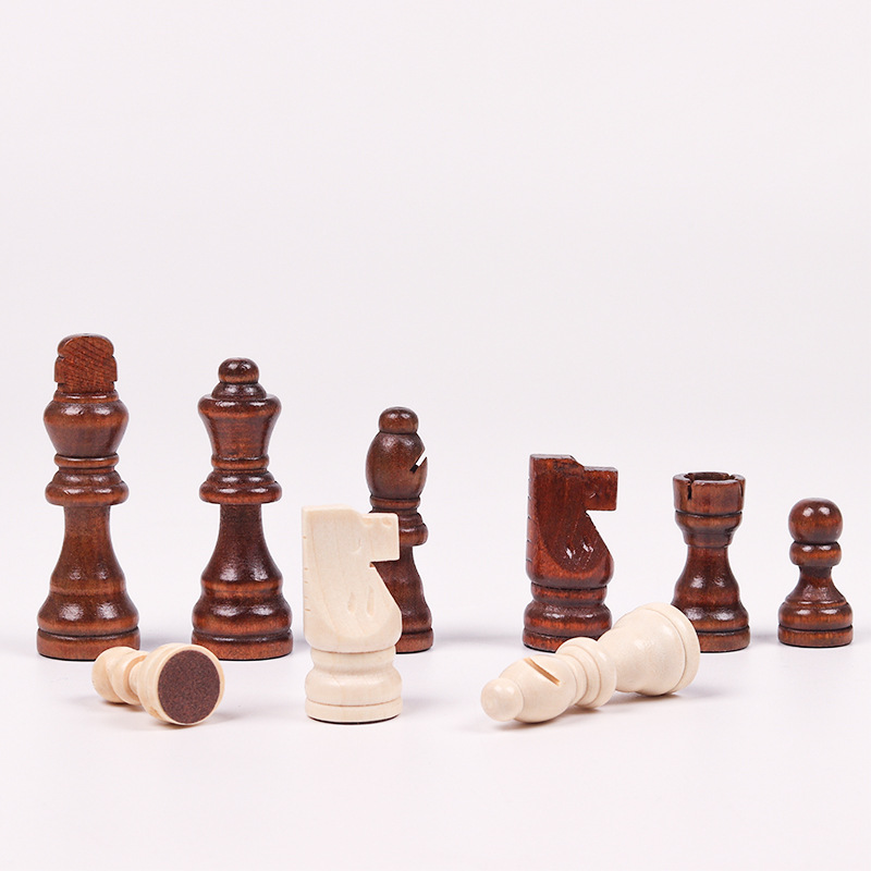 Peças De Xadrez De Madeira Con - Board Game Queen avaliação e preço