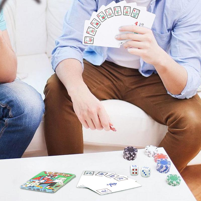 Mahjong card game for family,  - Card Game Deck avaliação e preço