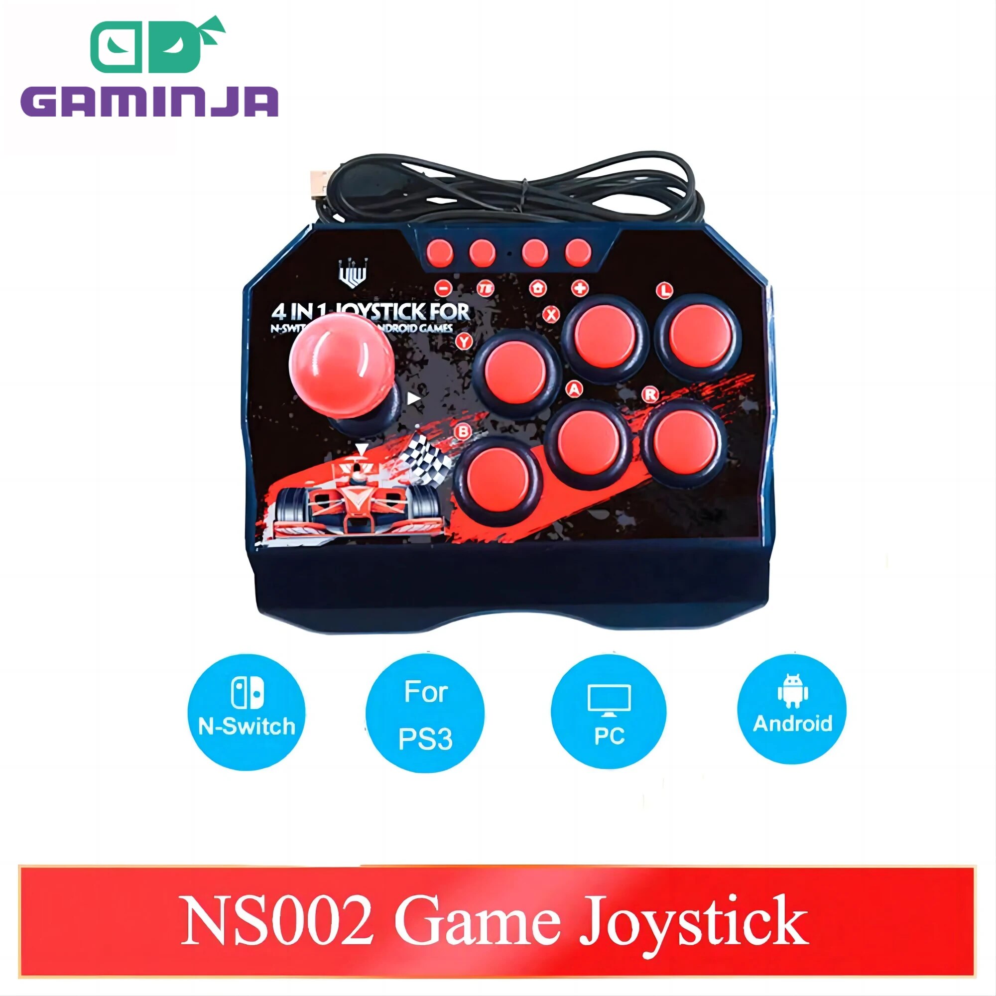 GAMINJA NS002 4 Em 1 Retro Arc - Board Game Steam avaliação e preço
