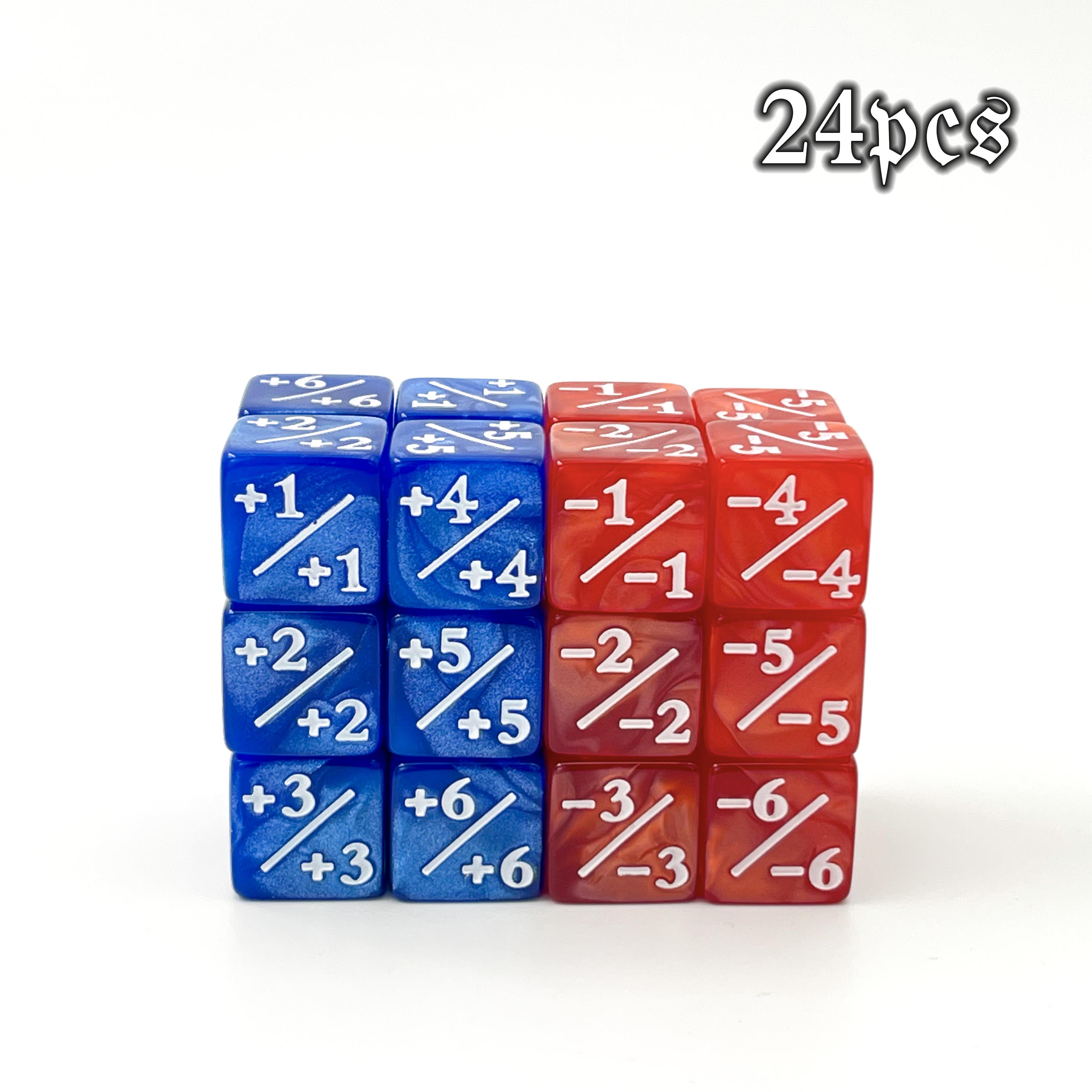 Conjunto de 24 Peças de Dados  - Game Token Counter avaliação e preço