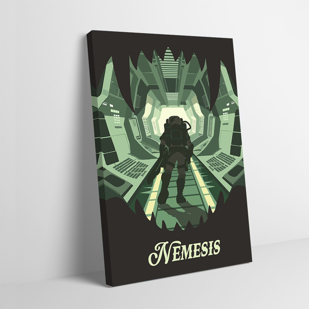 Pôster impresso inspirado no j - Board Game Nemesis avaliação e preço