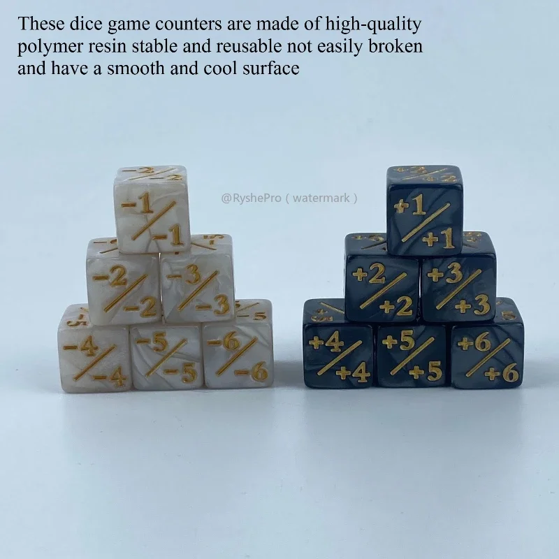 6 pçs contadores token dados c - Game Token Counter avaliação e preço